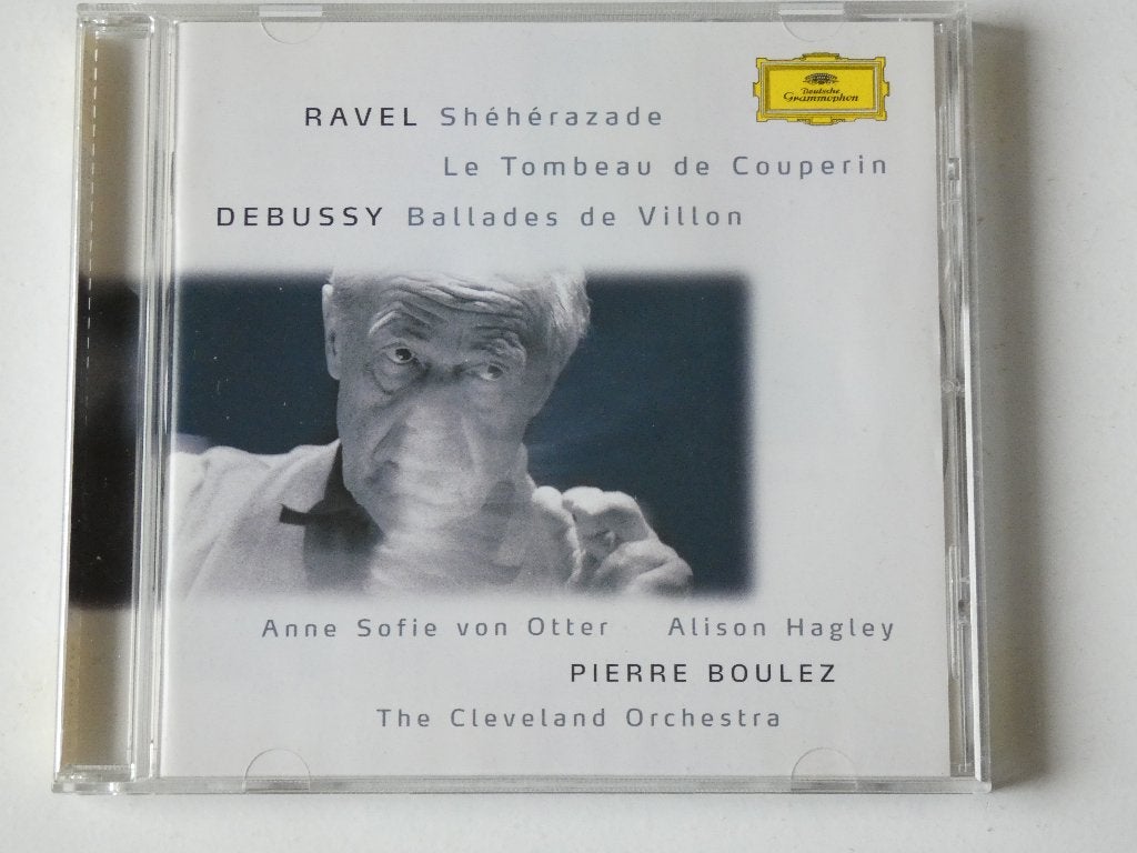 Ravel / Debussy - Anne Sofie von Otter, Pierre Boulez, Verzenden, Modernisme tot heden, Gebruikt, Orkest of Ballet