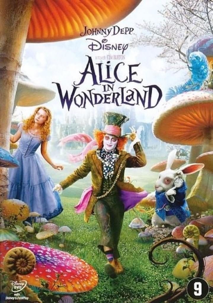 Walt Disney - Alice In Wonderland, Cd's en Dvd's, Dvd's | Tekenfilms en Animatie, Tekenfilm, Ophalen of Verzenden, Zo goed als nieuw