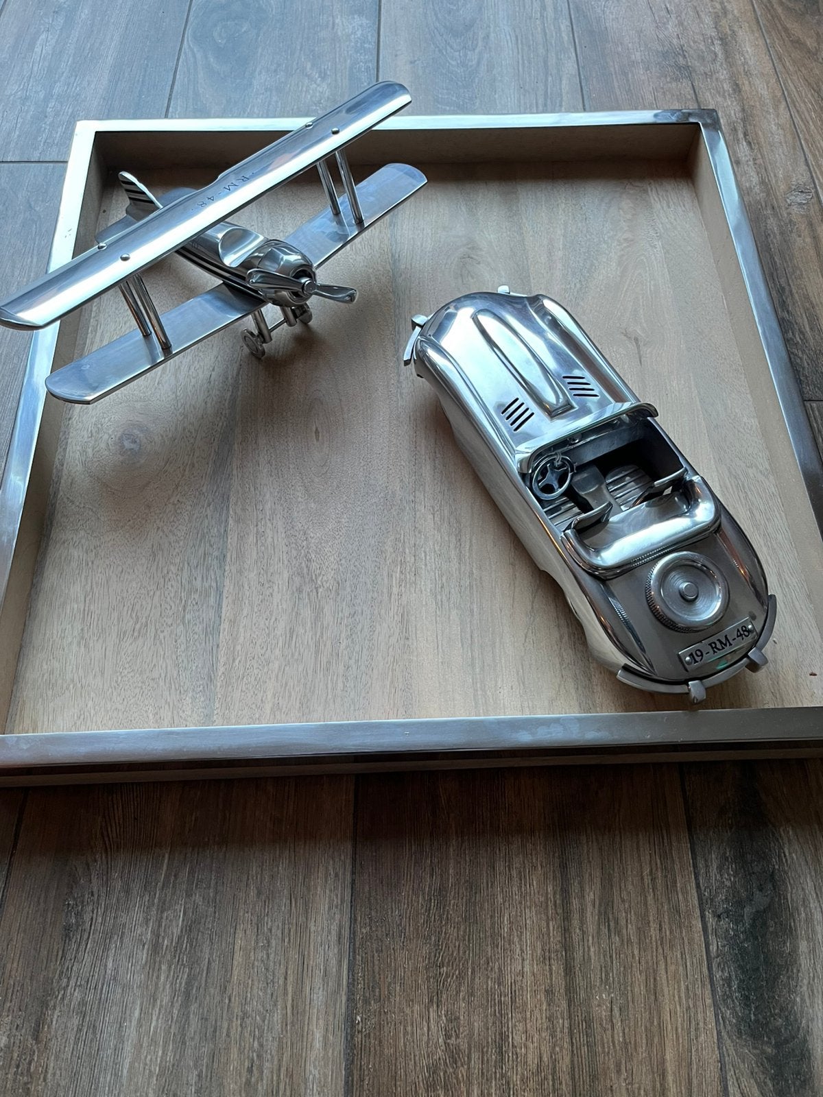 Riviera maison dienblad, auto & vliegtuig, Ophalen, Zo goed als nieuw