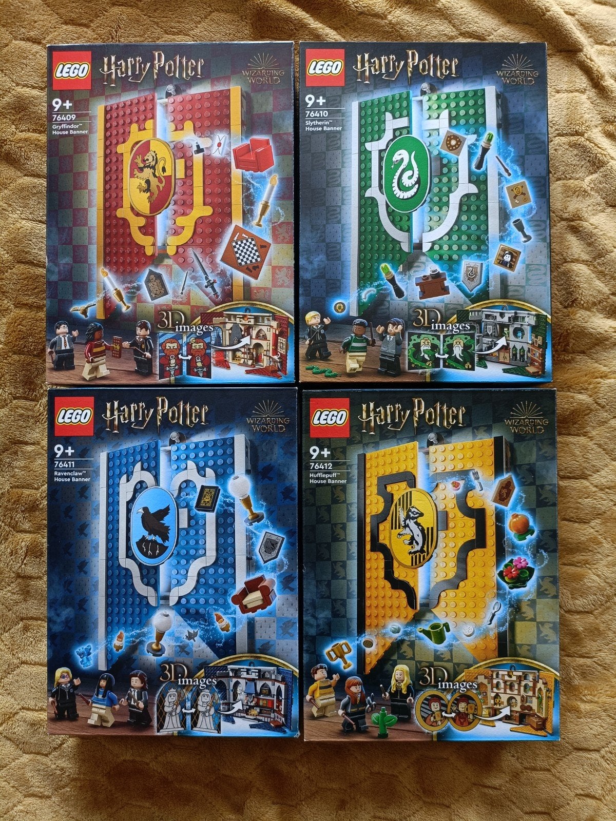 LEGO Harry Potter Zwevende Banieren Set (4 stuks), Ophalen, Nieuw, Overige merken
