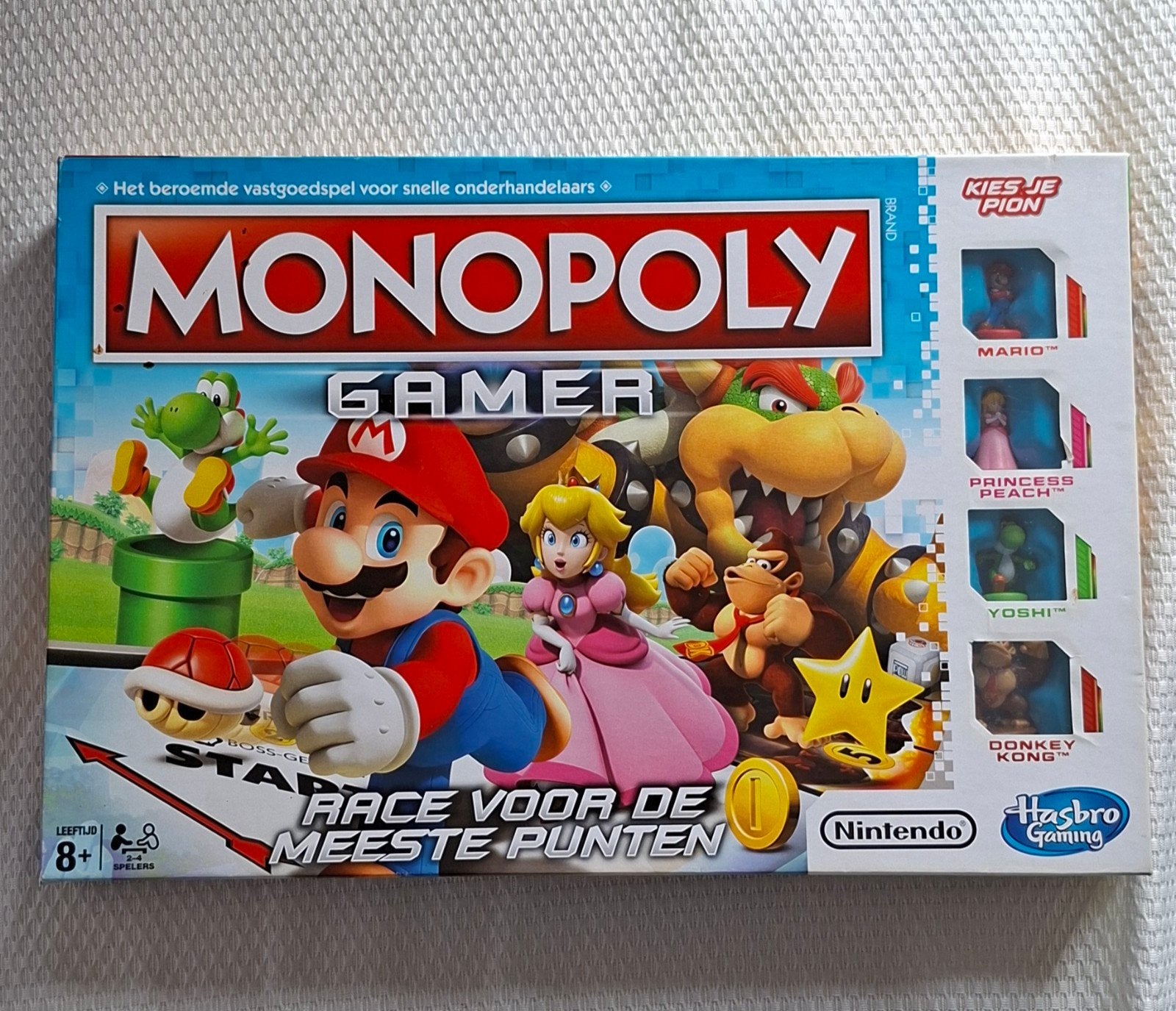 Monopoly Gamer - Race voor de meeste punten, Hobby en Vrije tijd, Drie of vier spelers, Ophalen of Verzenden, Zo goed als nieuw