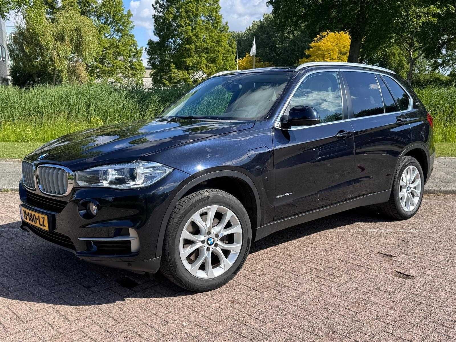 BMW X5 xDrive40e Automaat, N-180-LZ, Auto's, BMW, Gebruikt, 4 cilinders, Zwart, Plug-in hybride