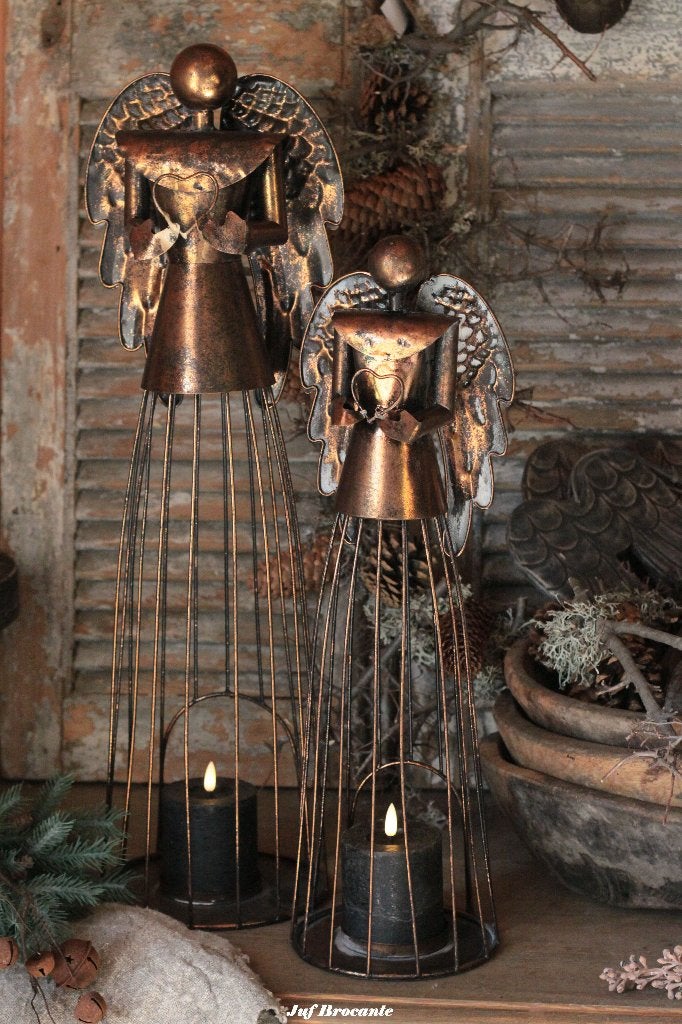 Staande engel XL, Www.jufbrocante.nl, Www.jufbrocante.nl, Nieuw, Ophalen of Verzenden