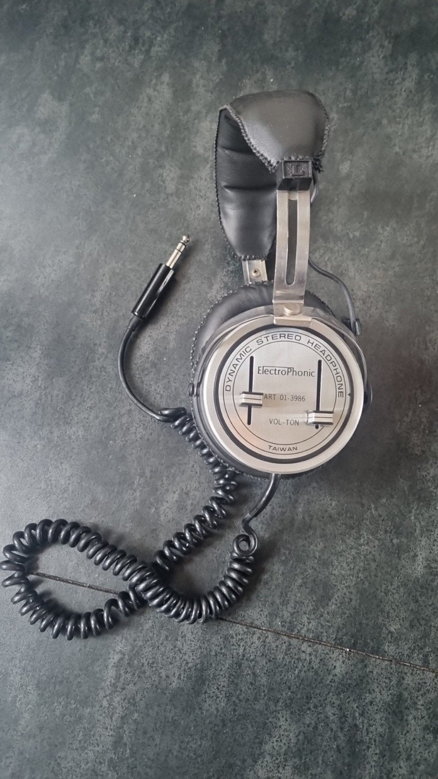 Vintage ElectroPhonic Stereo Hoofdtelefoon - Art 01-3986, Overige merken, Gebruikt, Ophalen of Verzenden, Over-ear