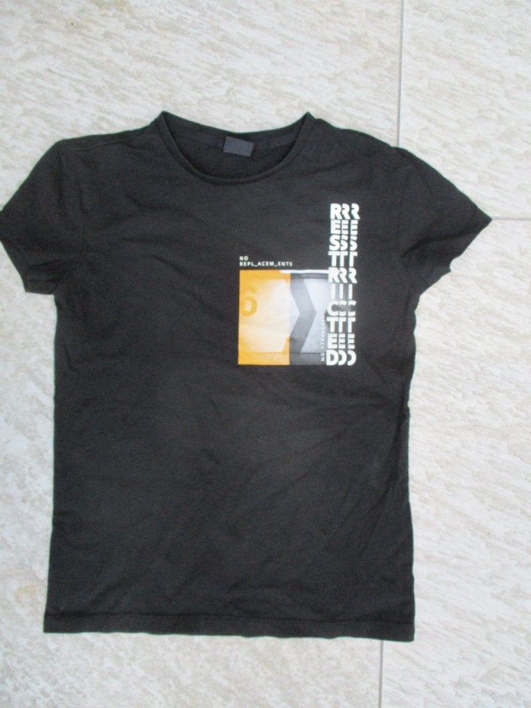 JM / Mitch T-shirt zwart maat 146 shirt korte mouwen, Kinderen en Baby's, Kinderkleding | Maat 146, Ophalen of Verzenden, Zo goed als nieuw