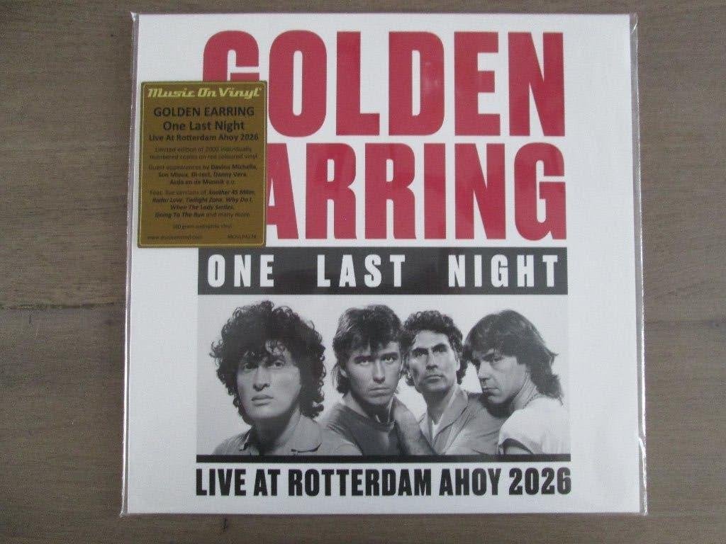 Golden Earring ''One Last Night'' Live At Rotterdam Ahoy 202, LP, Verzenden, Nieuw in verpakking, Geseald