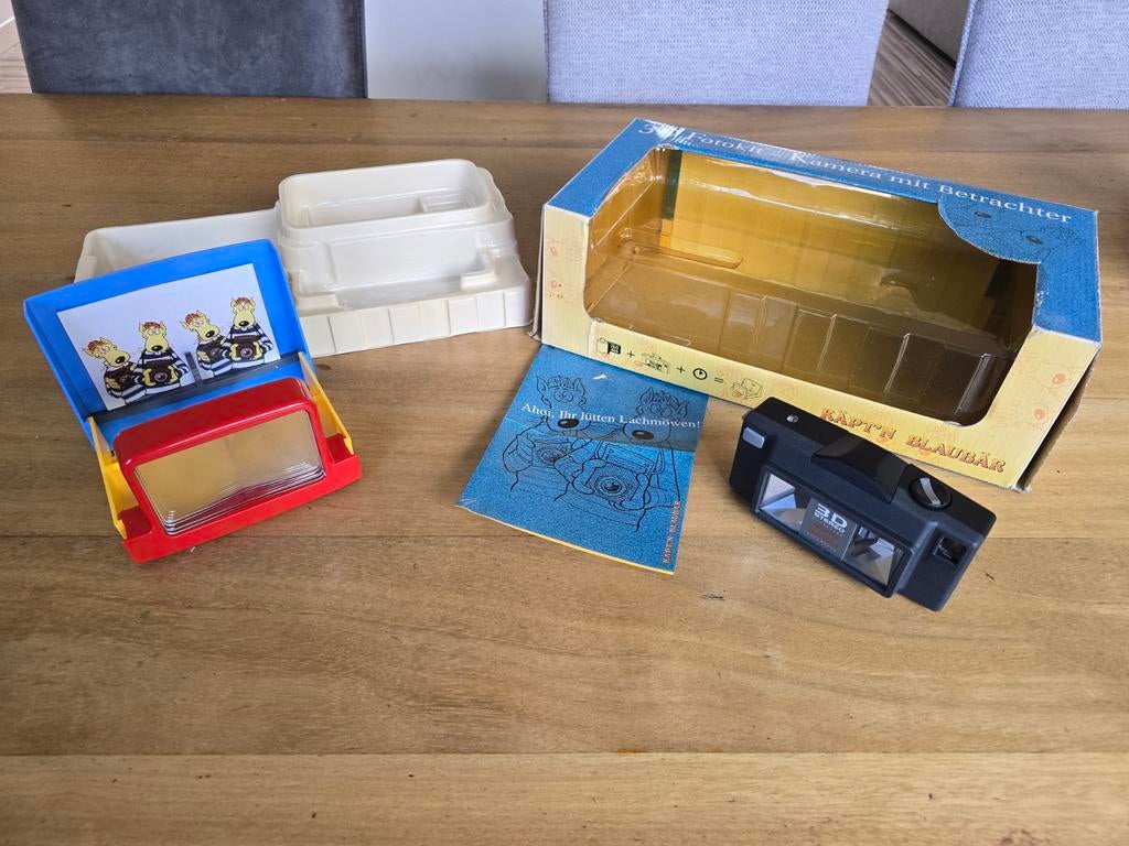 3D Analoge Fotocamera met 3D viewer, Ophalen, Zo goed als nieuw, Compact, Overige Merken