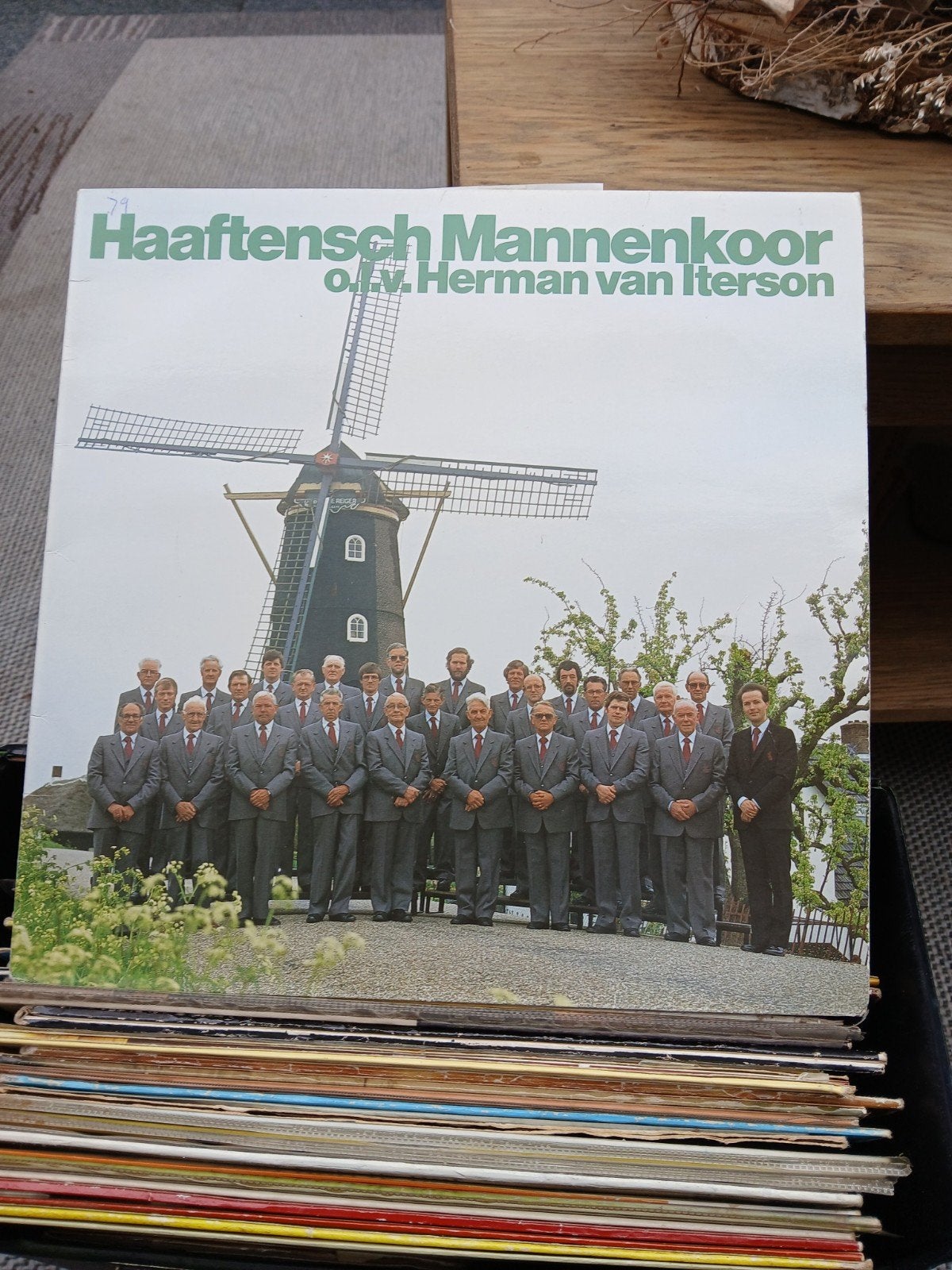 44 grammofoonplaten koren en gezangen en Ps., Ophalen, Gebruikt, Overige formaten