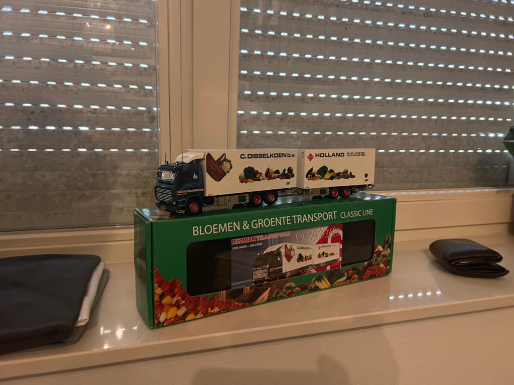 Tekno Disselkoen / vd Zwan, Hobby en Vrije tijd, Modelauto's | 1:50, Ophalen of Verzenden, Nieuw, Bus of Vrachtwagen, Tekno