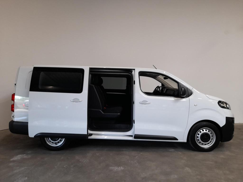 Opel Vivaro 2.0 CDTI L3H1 145PK Dubbele Cabine Edition Navig, Auto's, Bestelauto's, Stof, Gebruikt, Euro 6, 4 cilinders