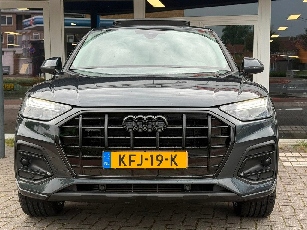 Audi Q5 Sportback 50 TFSI e Advanced | Black edition | Pano, Auto's, Audi, Gebruikt, 4 cilinders, Plug-in hybride, Bedrijf