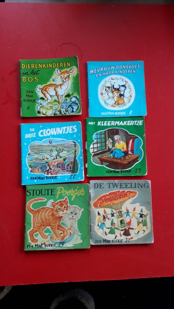 Een Mini boekje Copyright Haarlem 6 verschillende, Ophalen of Verzenden, Gelezen, Fictie algemeen