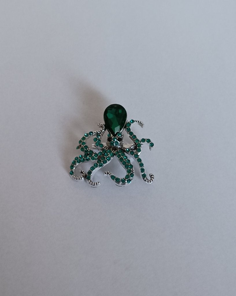 Octopus broche, Overige materialen, Overige kleuren, Minder dan 4 cm, Nieuw