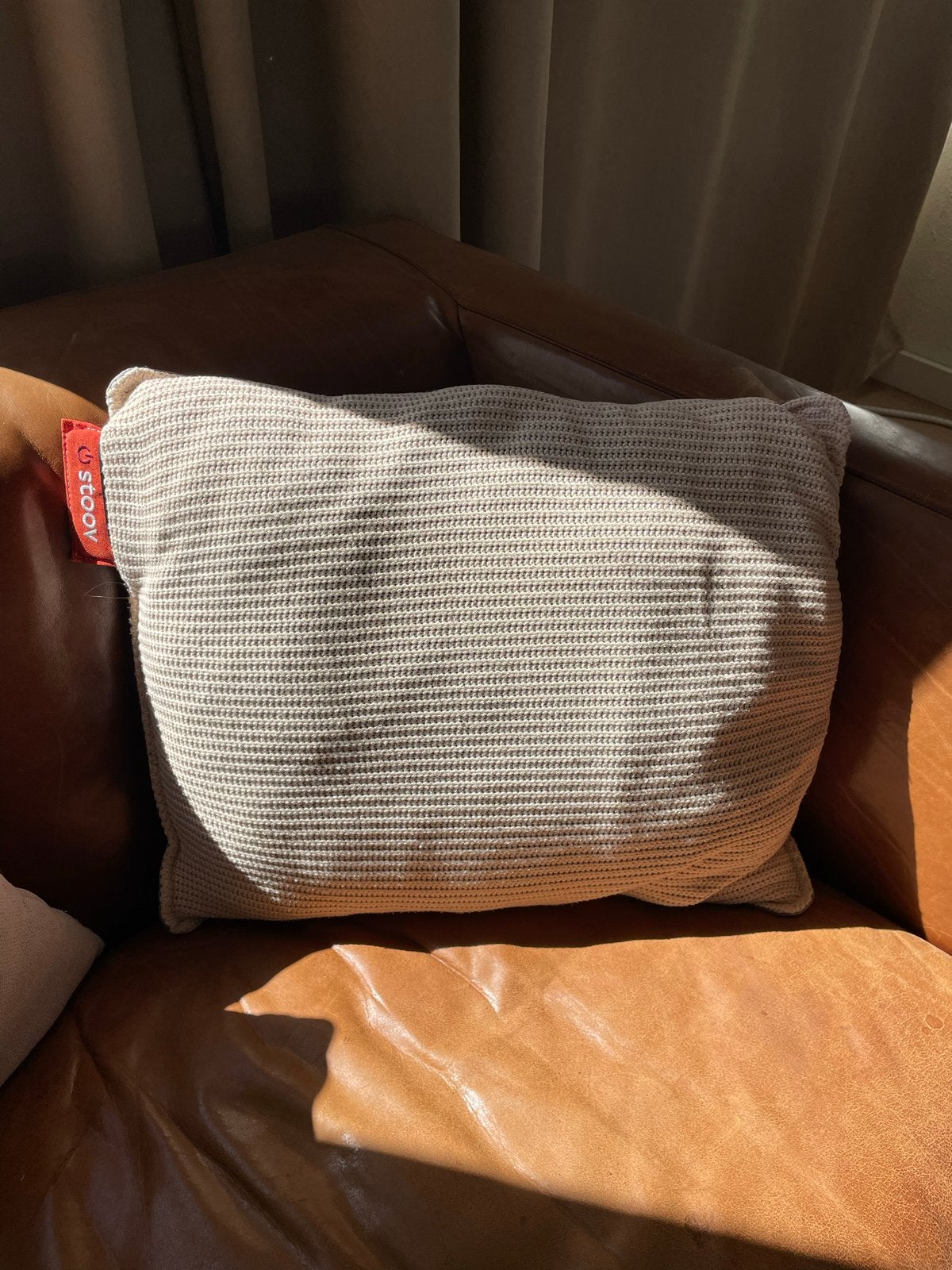 Nette beige Stoov warmtekussen, Huis en Inrichting, Ophalen, Overige merken, Beige, Vierkant