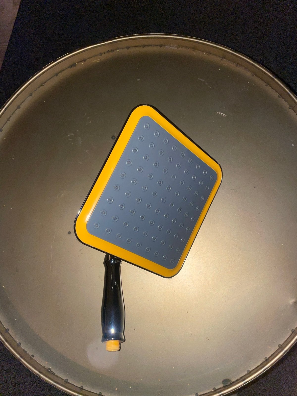 Grohe vierkante douchekop, Ophalen, Zo goed als nieuw, Zilver