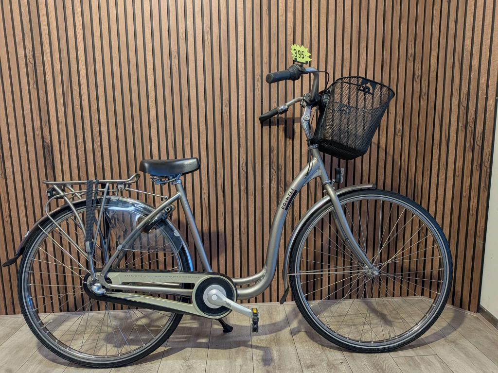 pointer step in 28 inch damesfiets framehoogte 50cm, Terugtraprem, Gebruikt, Niet ingevuld, Versnellingen