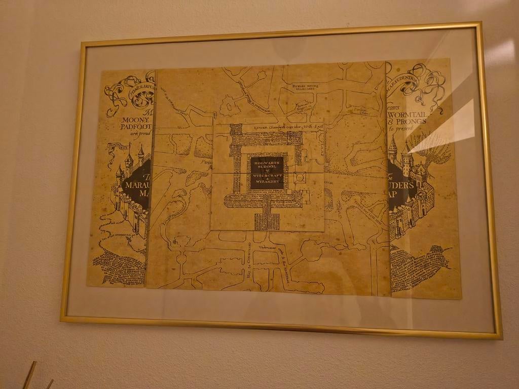 Marauder's map Harry Potter, Ophalen of Verzenden