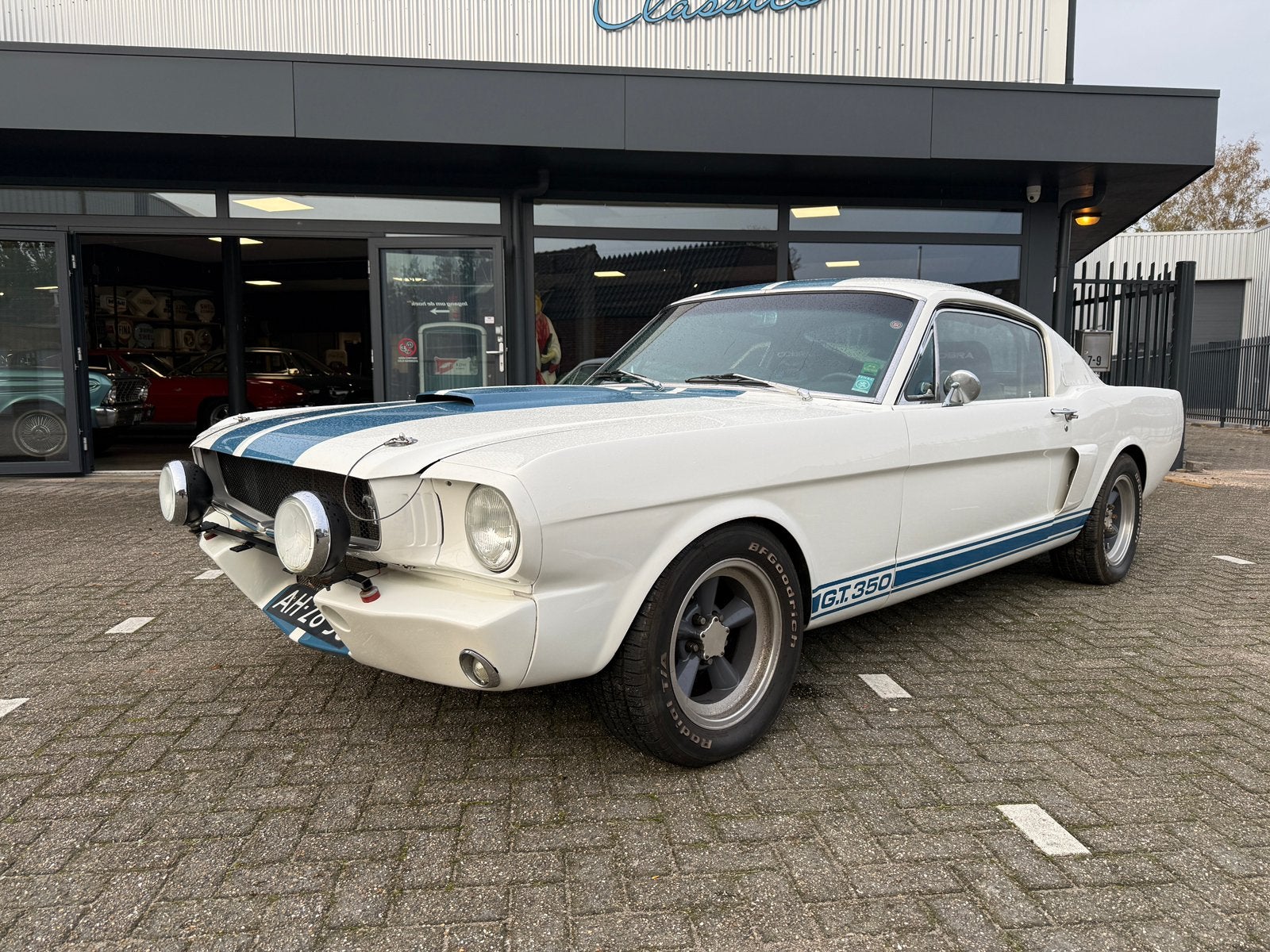 Ford Mustang Shelby GT350R recreation, Auto's, Stof, 5000 cc, 320 pk, Wit