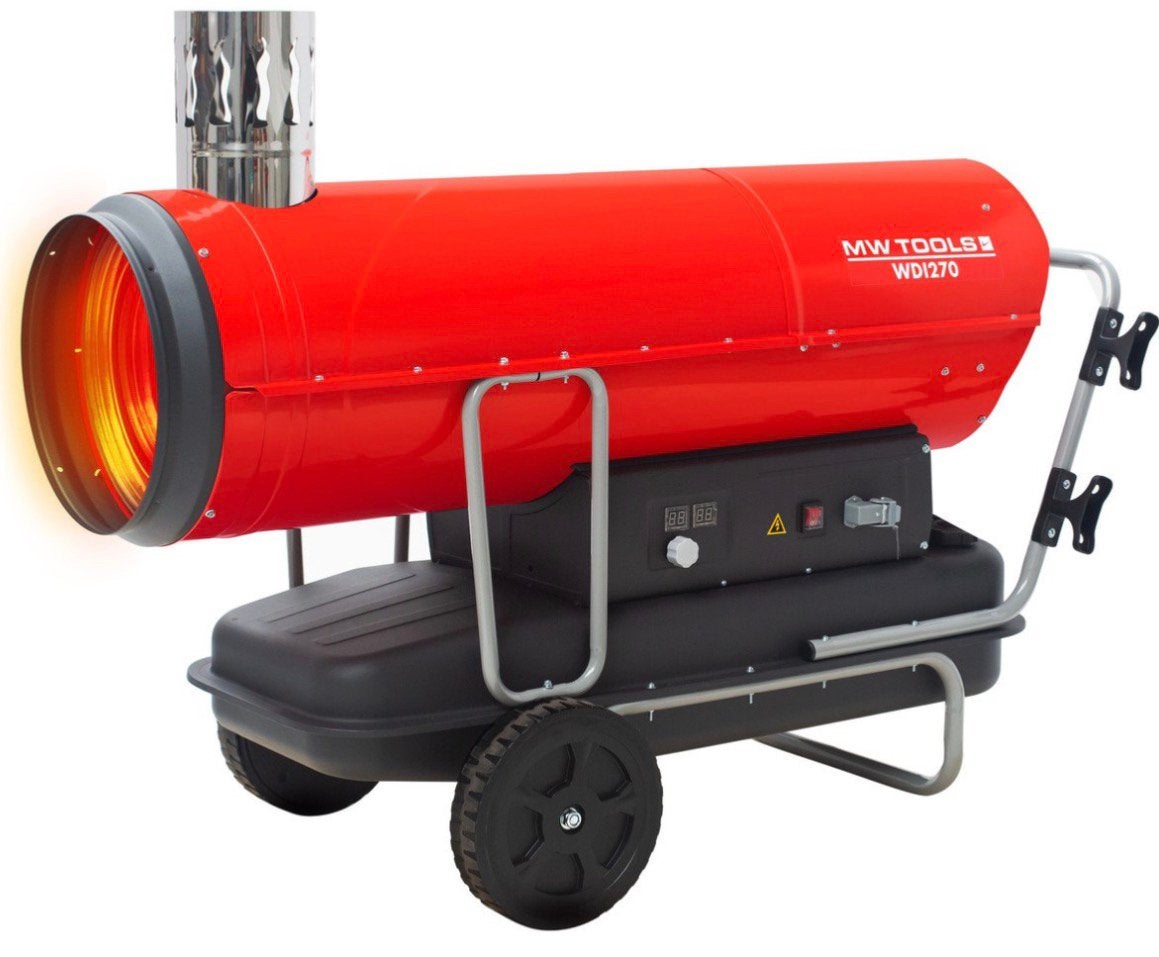Indirecte dieselheater 80kW Danfoss tandwielpomp MW Tools, Ophalen, Nieuw