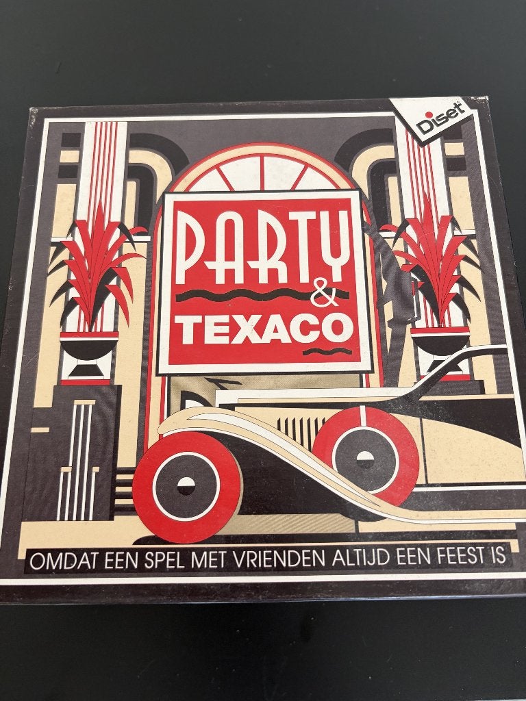 Party & Texaco Bordspel - Gezelligheid voor vrienden, Vijf spelers of meer, Ophalen of Verzenden, Zo goed als nieuw, Diset