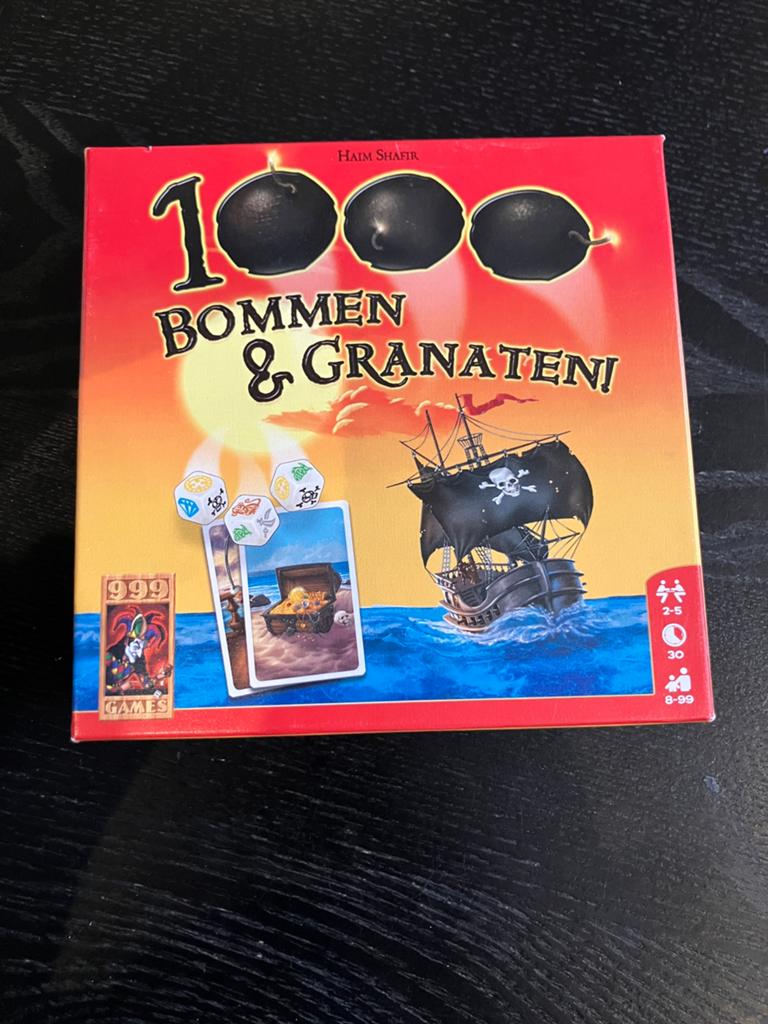 1000 bommen en granaten, Een of twee spelers, Ophalen, Nieuw