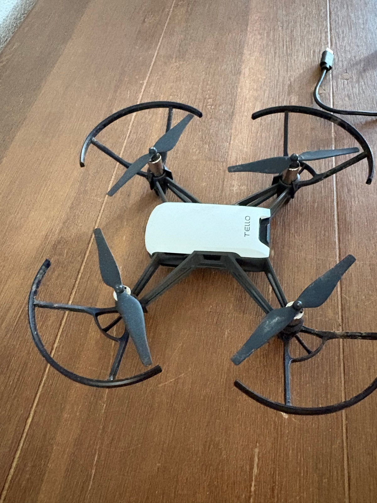 Drone dji tello, Ophalen