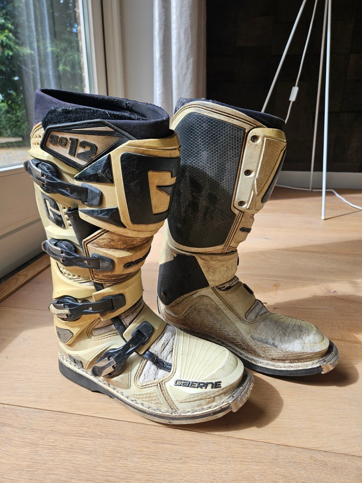 Gaerne SG12 Crosslaarzen Mt 45, Motoren, Ophalen of Verzenden, Tweedehands, Laarzen