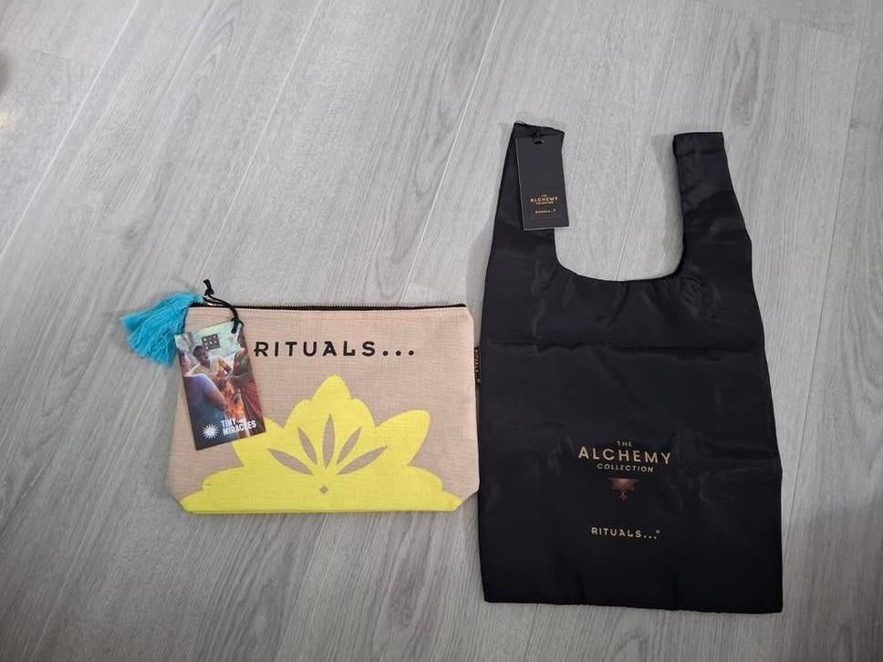 Rituals of seshen pouch & Rituals Alchemy tasje, Ophalen of Verzenden, Nieuw, Zwart, Overige typen