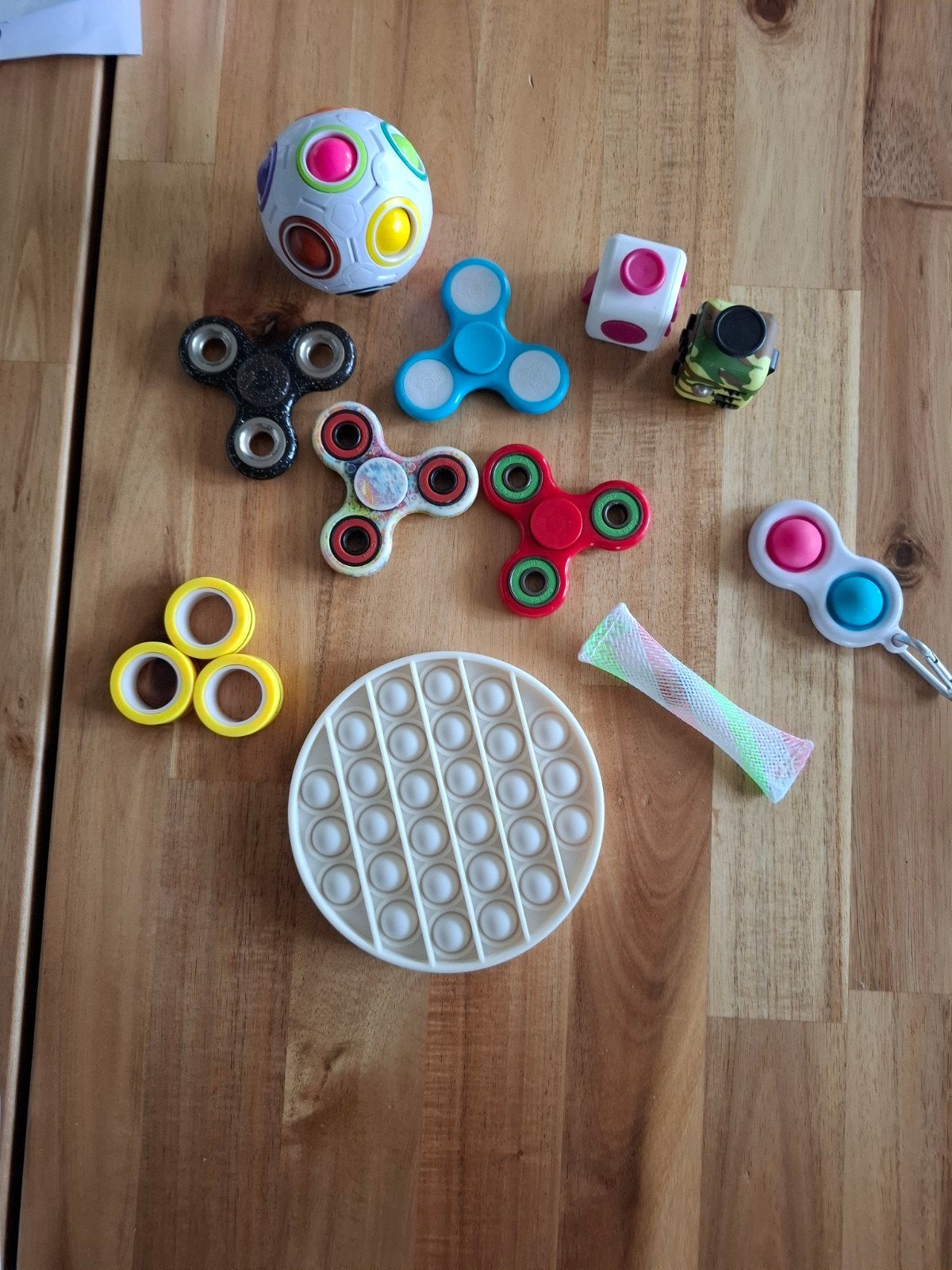 fidget fidgetspinners, Ophalen of Verzenden, Gebruikt