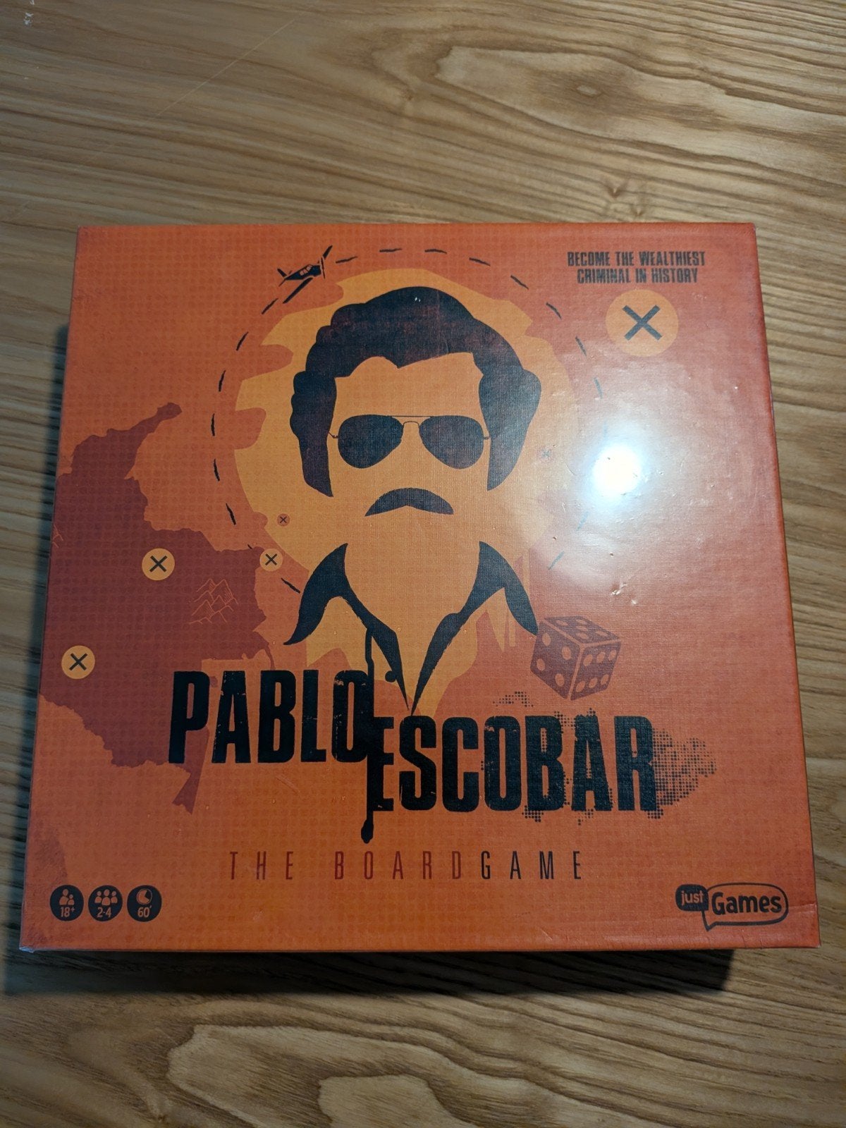 Pablo Escobar The Boardgame - Nieuw in folie, Een of twee spelers, Ophalen of Verzenden, Nieuw