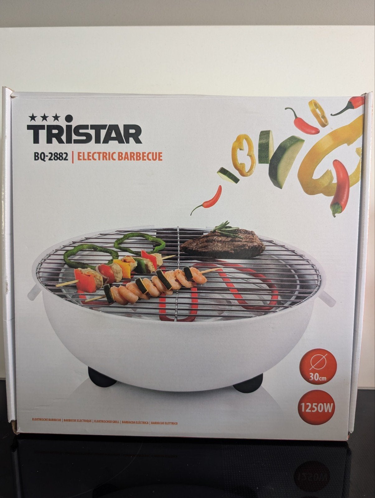 Tristar BBQ NIEUW, Tuin en Terras, Elektrische barbecues, Ophalen of Verzenden, Nieuw, Tristar