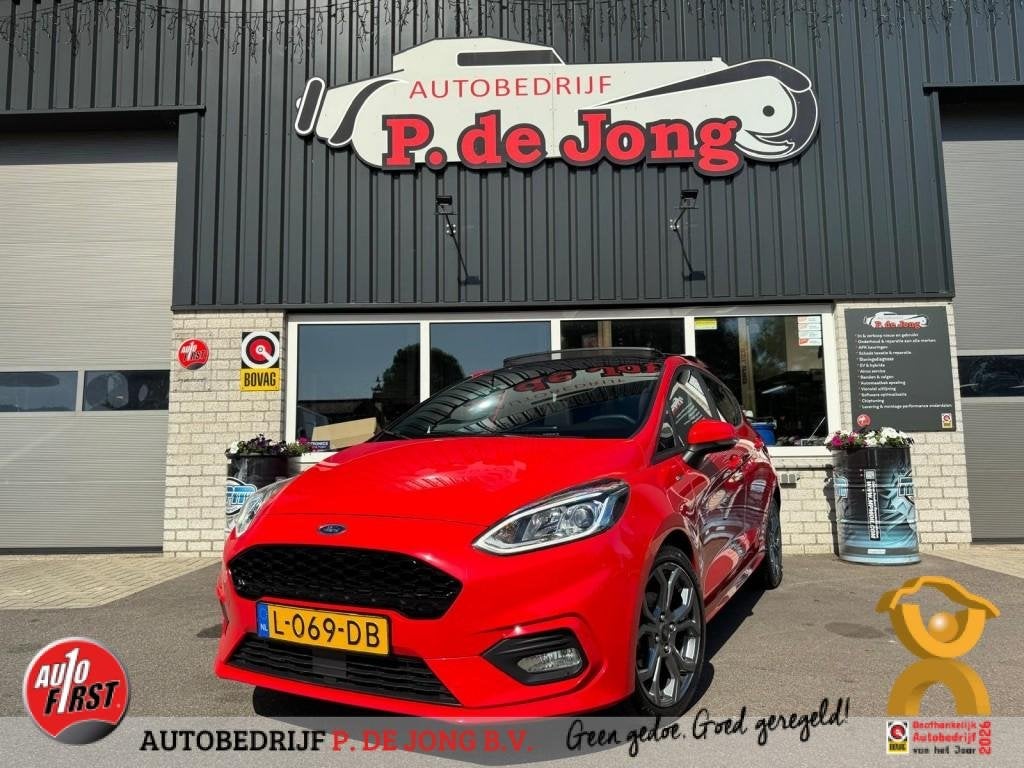 Ford FIESTA 1.0 Ecoboost ST-Line Panoramadak Carplay Winterp, Voorwielaandrijving, 95 pk, 1064 kg, 49 €/maand