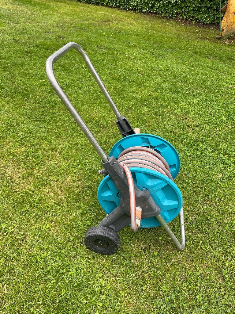 E009 Gardena Tuinhaspel Tuinslang Haspel, Ophalen of Verzenden, Gebruikt, Tuinslanghaspel