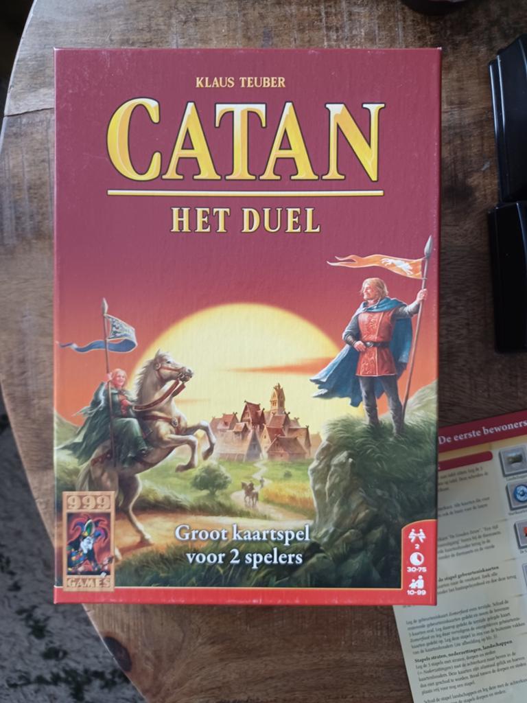 Catan: Het Duel - Groot kaartspel voor 2 spelers, Hobby en Vrije tijd, Gezelschapsspellen | Kaartspellen, Een of twee spelers