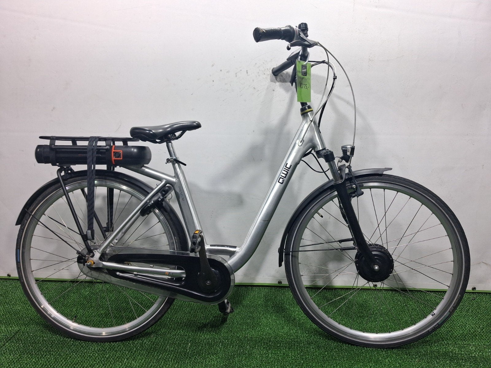 Qwic premium voorwiel motor 625wh, Versnellingen, Zo goed als nieuw, 50 tot 53 cm, Ophalen