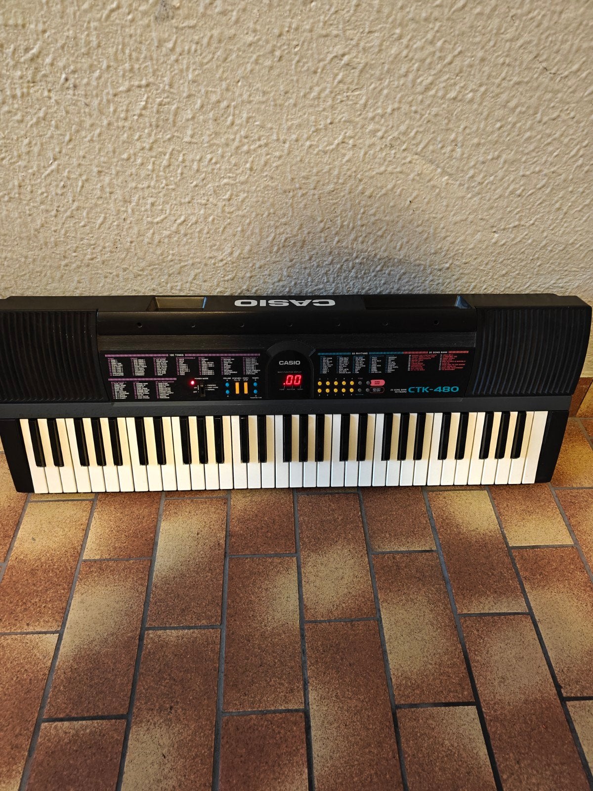 Casio CTK-480 keyboard met batterijen, Ophalen, Gebruikt, Casio
