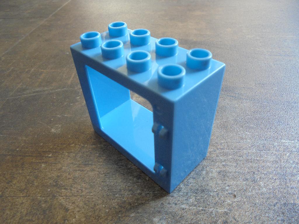 Lego Duplo D/W Frame Flat Front Surface (zie foto's) 6, Ophalen of Verzenden, Gebruikt, Losse stenen, Duplo