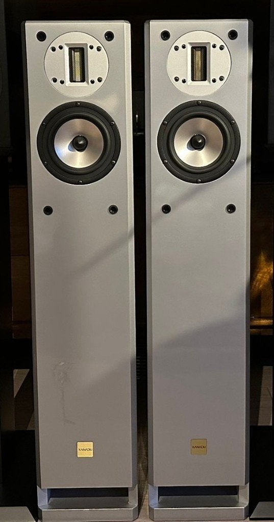 Xanadu DS 14 AW BT, zilver grijs., Vloerstaande luidspreker, 120 tot 150 watt, Zo goed als nieuw, Ophalen