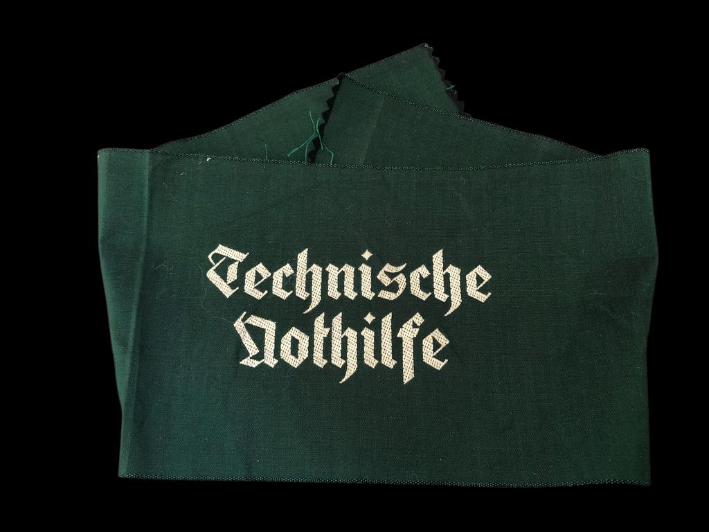 WW2 TENO ‘Technische Nothilfe’ armband, Verzamelen, Militaria | Tweede Wereldoorlog, Ophalen of Verzenden, Duitsland