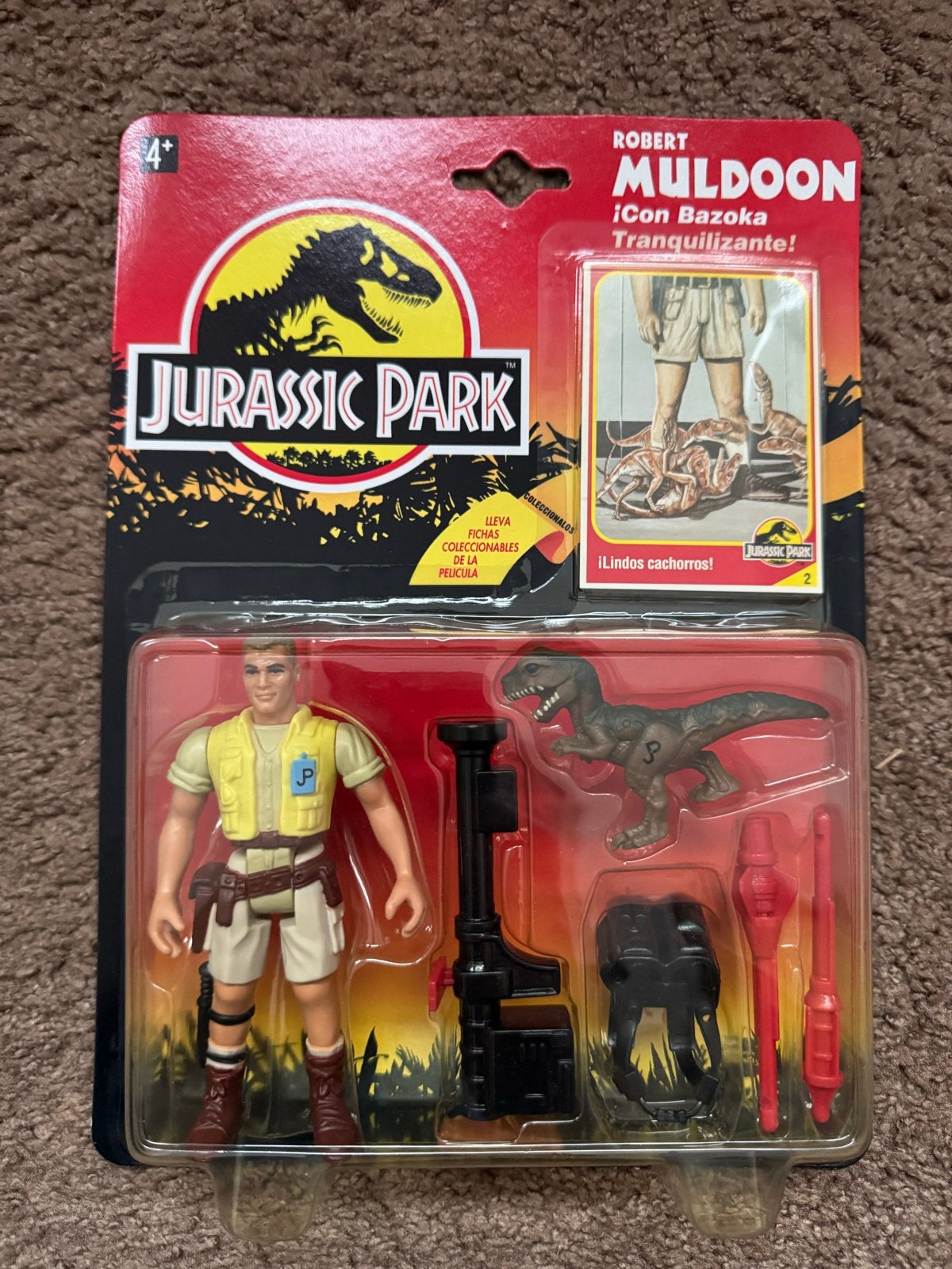 Vintage Jurassic Park Robert Muldoon Actiefiguur (Nieuw), Kinderen en Baby's, Ophalen of Verzenden, Nieuw