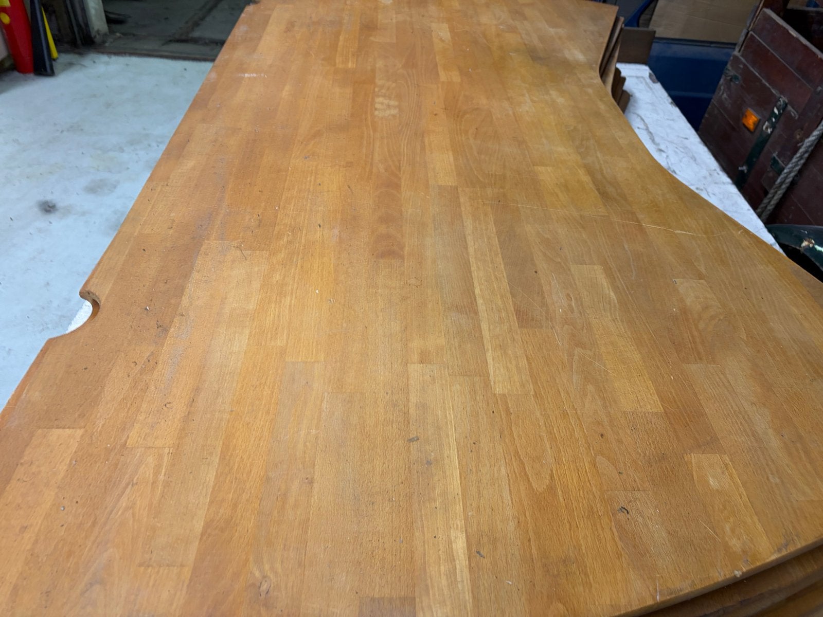 Bureau Bladen MASSIEF  BEUK  IROKO en TEAK, Ophalen