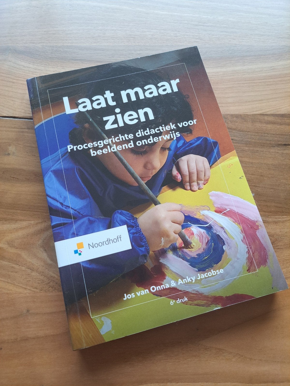 Laat maar zien - Procesgerichte didactiek beeldend onderwijs, Jos van Onna & Anky Jacobse, Zo goed als nieuw, Alpha, HBO