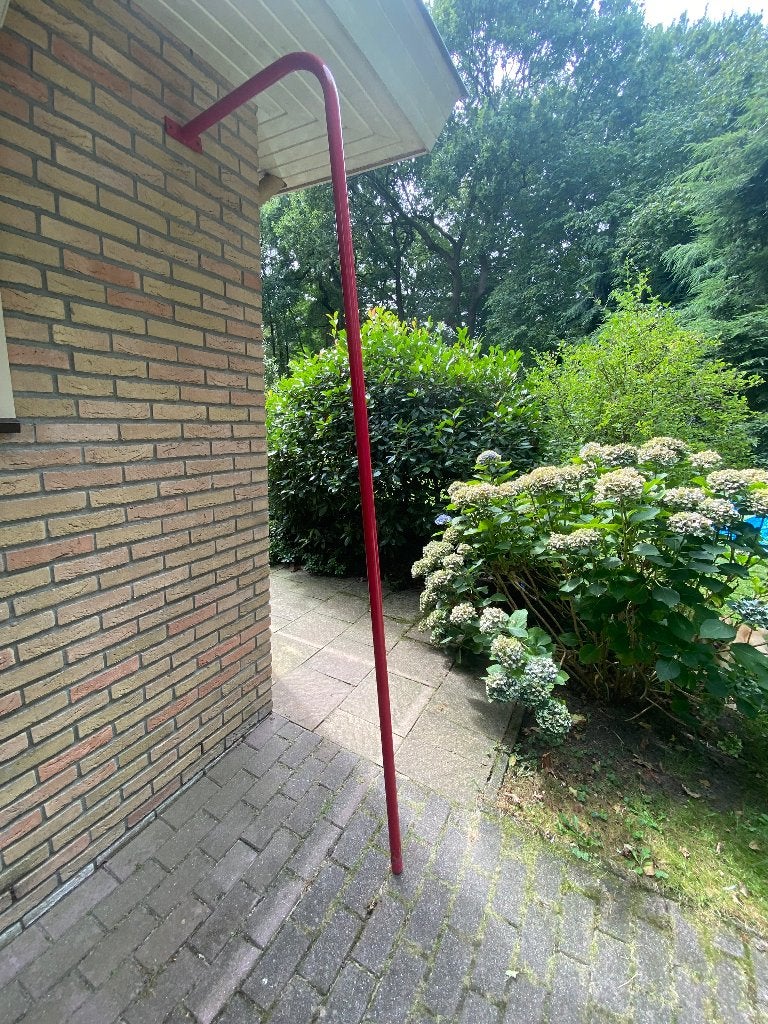 Glijpaal brandweerpaal, Ophalen, Brandweerpaal, Aanbouwonderdeel