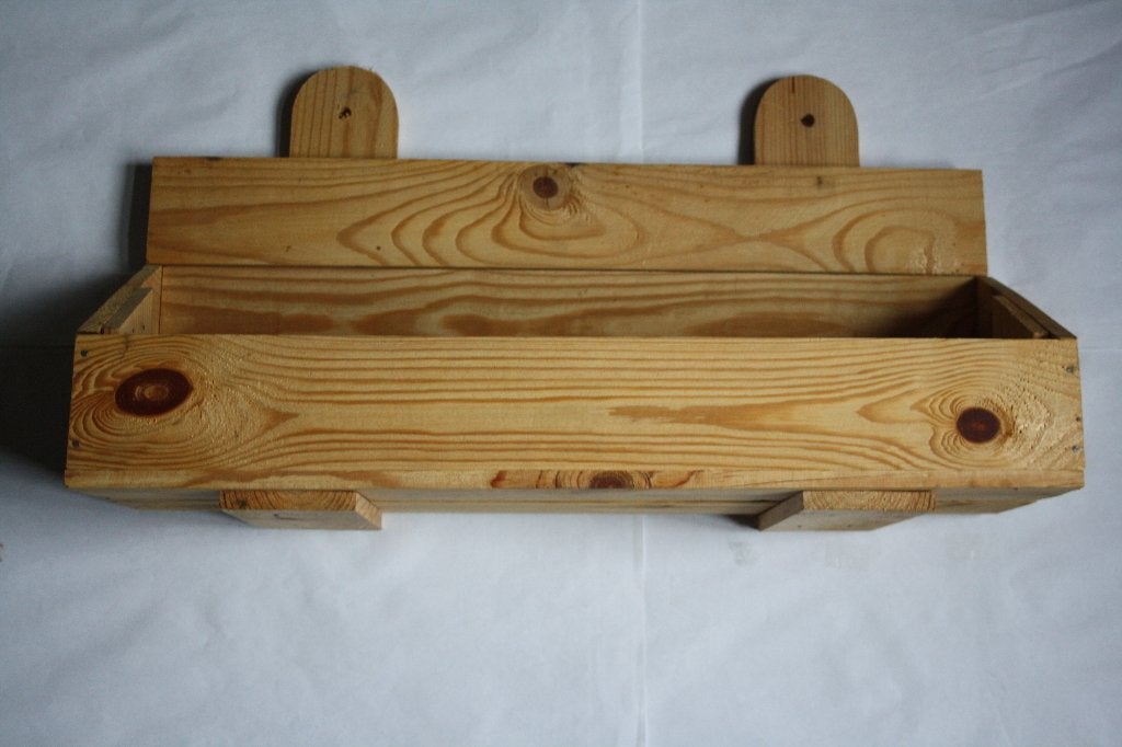 Houten Plantenhanger 60x15x34cm, Overige thema's, Nieuw, Knutselmateriaal, Hout