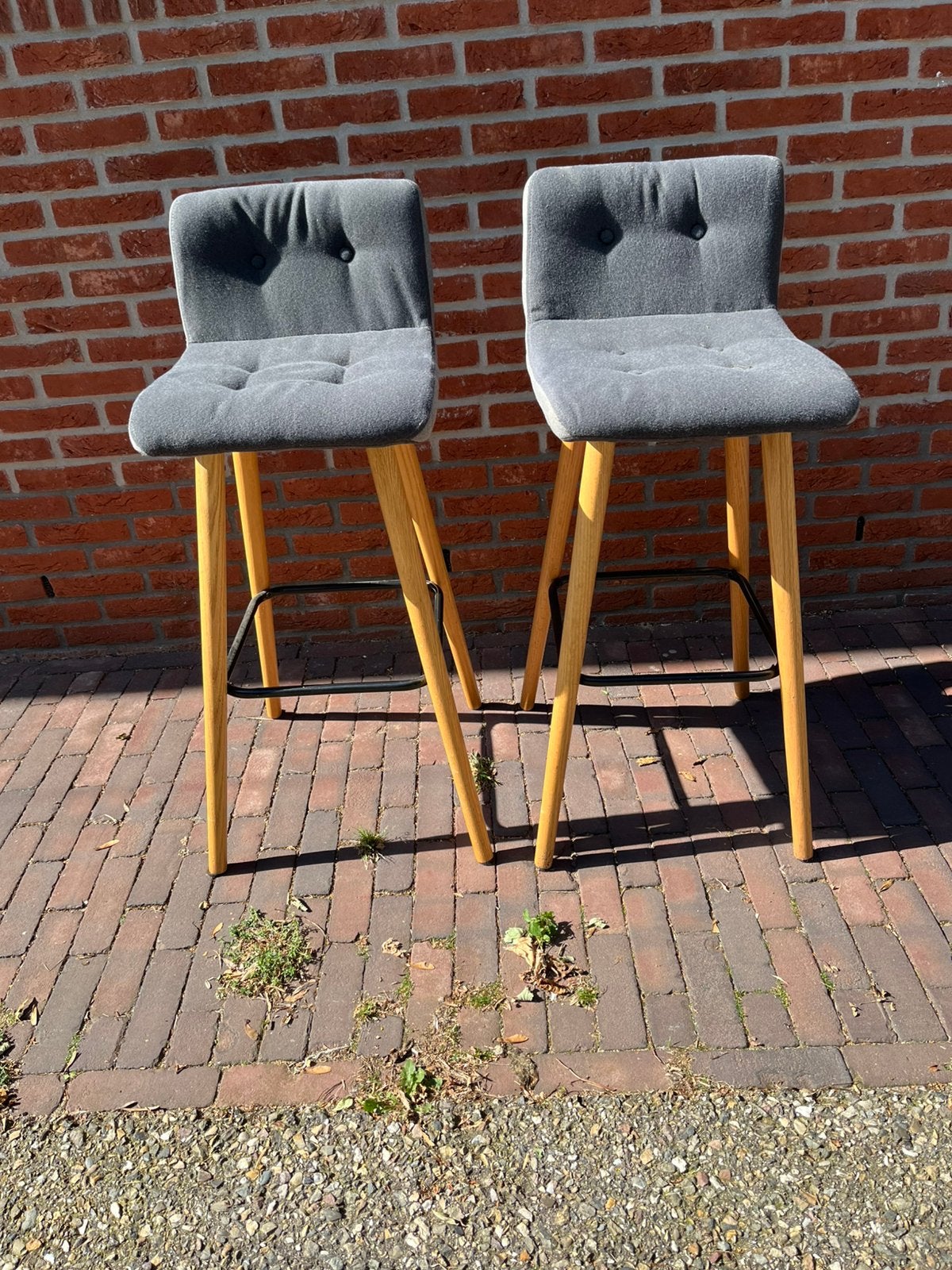 2 bar krukken, 2 krukken, Ophalen of Verzenden, Zo goed als nieuw, 60 tot 90 cm