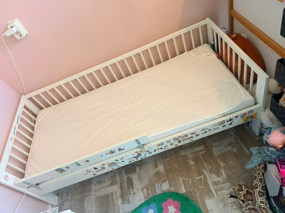 Kinderbed 70cm x 160cm, Kinderen en Baby's, Kinderkamer | Bedden, Ophalen, 70 tot 85 cm, 140 tot 160 cm, Zo goed als nieuw