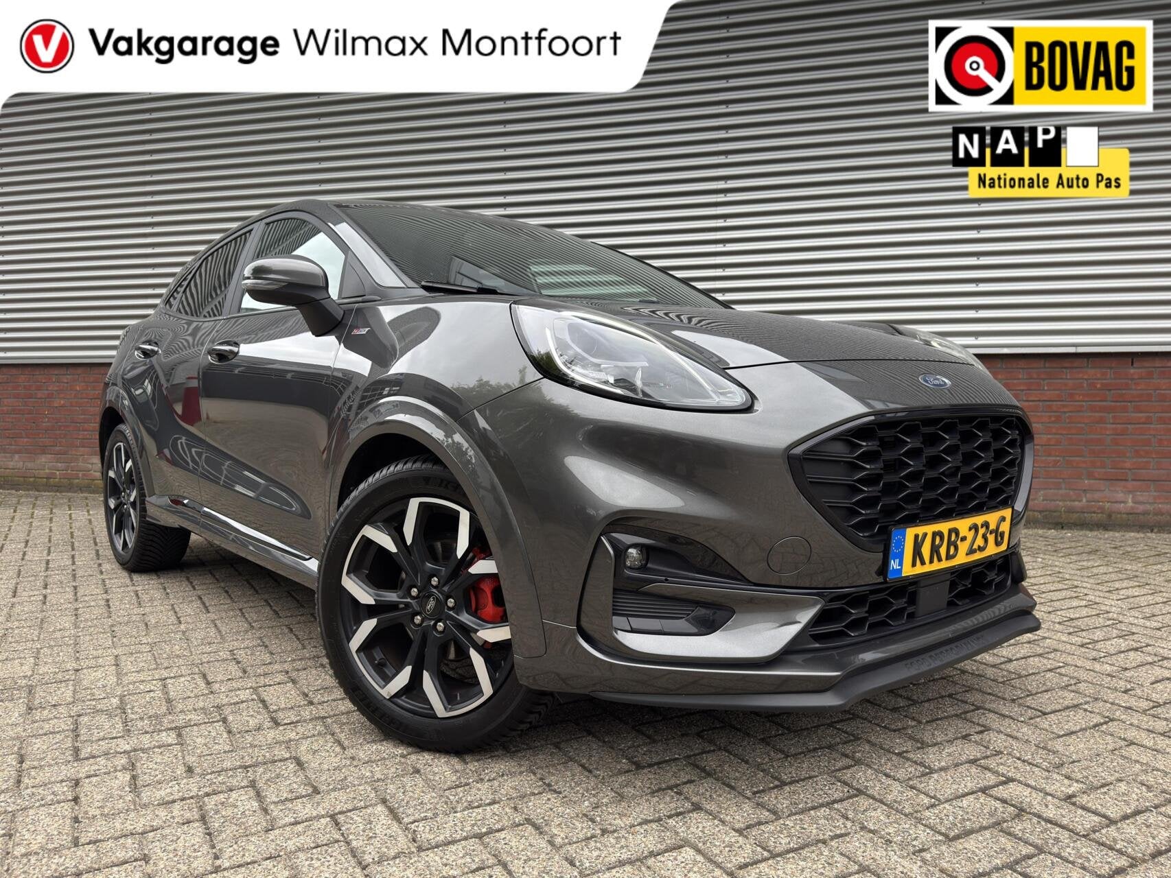 Ford Puma 1.0 EcoBoost Hybrid ST-Line X|B&O|Automaat|Trekhaa, Auto's, Met garantie (alle), Leder en Stof, 23 km/l, Bedrijf