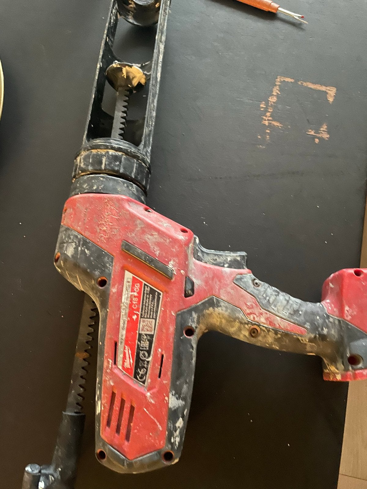 Milwaukee C18 PCG Kit Accu Kitpistool - Gebruikt, Ophalen of Verzenden, Gebruikt, Overige typen