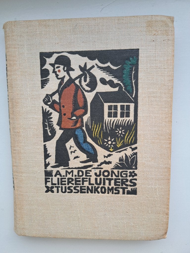 A.M. de Jong – De Flierefluiters tussenkomst 2e druk 1929, Boeken, Ophalen of Verzenden, Gelezen