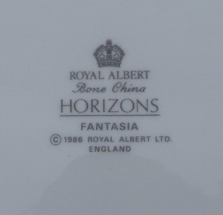 Prachtig Royal Albert Horizons Fantasia Servies, Huis en Inrichting, Keuken | Servies, Klassiek, Nieuw, Ophalen of Verzenden, Royal Albert